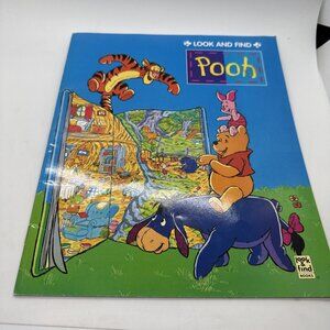 Pooh Look And Find Paperback Vintage